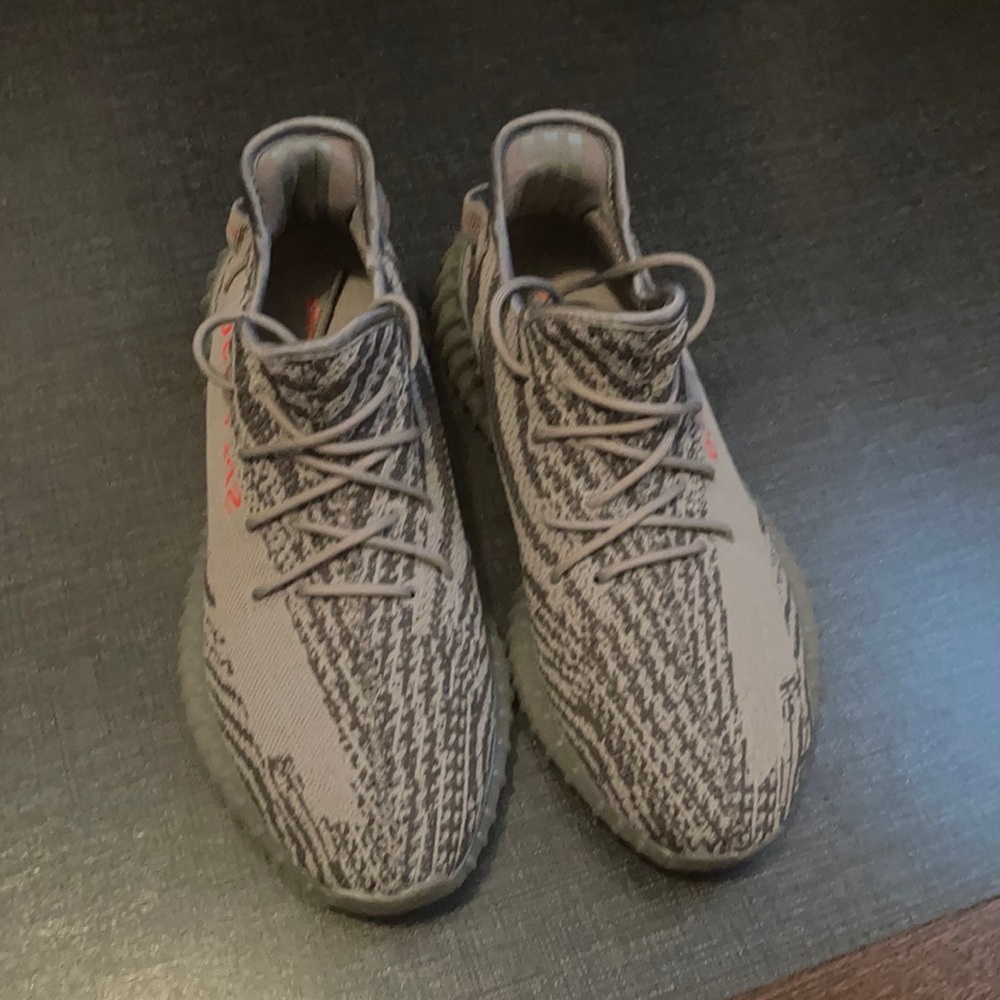 Men’s grey size11 yeezys addidas